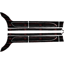 2019-2021 Porsche Macan Base, S, Turbo, Sport Design 3M Pro Series Clear Bra Rocker Panels Paint Protection Kit