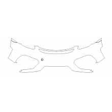 2020-2024 Porsche 718 Spyder 3M Clear Bra Front Bumper Paint Protection Film Kit