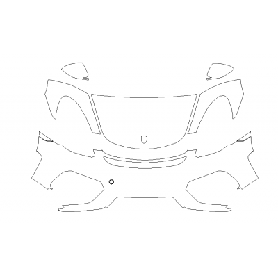 2020-2024 Porsche 718 Spyder 3M Clear Bra Deluxe Paint Protection Film Kit