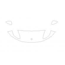 2022-2024 Porsche Macan Base, S 3M Pro Series Clear Bra Standard Paint Protection Film Kit