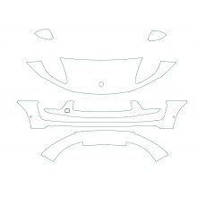 2022-2024 Porsche Macan GTS 3M Pro Series Clear Bra Deluxe Paint Protection Film Kit