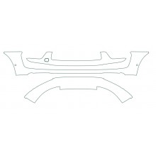 2022-2024 Porsche Macan GTS 3M Pro Series Clear Bra Front Bumper Paint Protection Film Kit