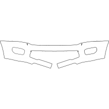 2019-2022 Ram 2500 3500 3M Pro Series Clear Bra Front Bumper Paint Protection Kit