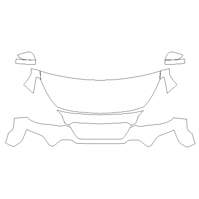 2021-2023 Subaru Crosstrek Sport 3M Pro Series Clear Bra Deluxe Paint Protection Kit