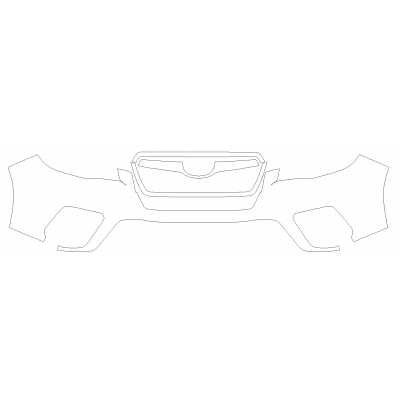 2019-2021 Subaru Forester 3M Pro Series Clear Bra Front Bumper Paint Protection Kit