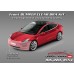 2018-2022 Tesla Model 3 3M Pro Series Clear Bra Front Bumper Paint Protection Kit