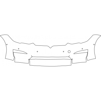 2021-2023 Tesla Model S Long Range, Plaid 3M Pro Series Clear Bra Front Bumper Paint Protection Kit