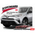 2018 Toyota RAV4 Adventure 3M Pro Series Clear Bra Deluxe Paint Protection Kit with Racing Stripe Cutout