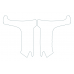 2024-2025 Toyota Tacoma SR5 3M Pro Series Clear Bra Full Fenders Paint Protection Kit