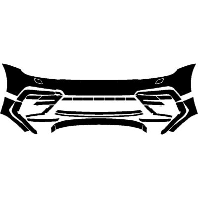 2018-2021 Volkswagen Tiguan R-Line 3M Pro Series Clear Bra Front Bumper Paint Protection Kit