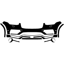 2016-2019 Volvo XC90 R-Design 3M Pro Series Clear Bra Front Bumper Paint Protection Kit