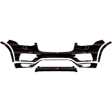 2016-2019 Volvo XC90 Base, Inscription & Momentum 3M Pro Series Clear Bra Front Bumper Paint Protection Kit