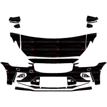 2015-2018 Volvo V60 3M Pro Series Scotchgard Clear Bra Paint Protection Deluxe Film Kit