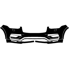 2020-2021 Volvo XC90 Inscription 3M Pro Series Clear Bra Front Bumper Paint Protection Kit